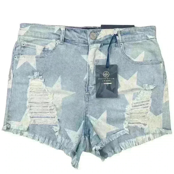 Boom Boom Demin Shorts Junior Size 11 - Picture 1 of 3